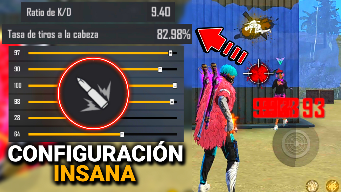 LA MEJOR CONFIGURACION PARA MAESTROS FREE FIRE 1