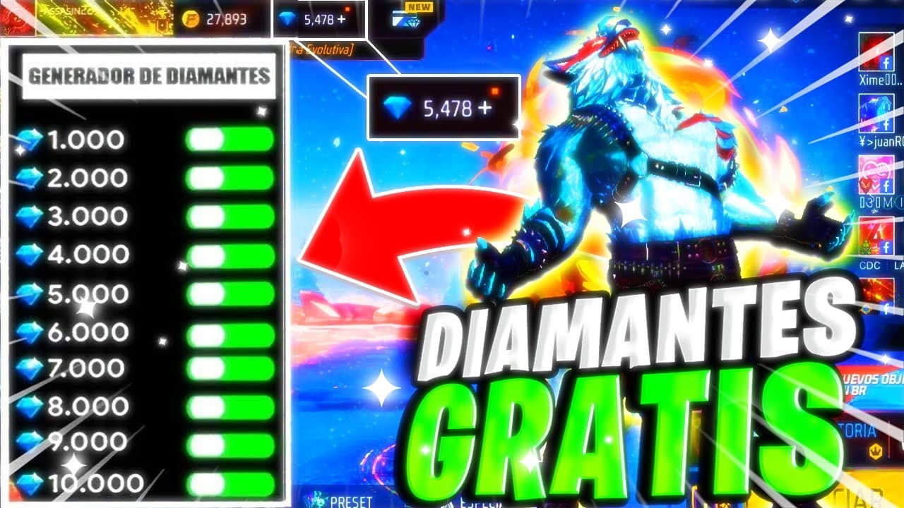 descubre si existe algun generador de codigos para obtener diamantes gratis en free fire