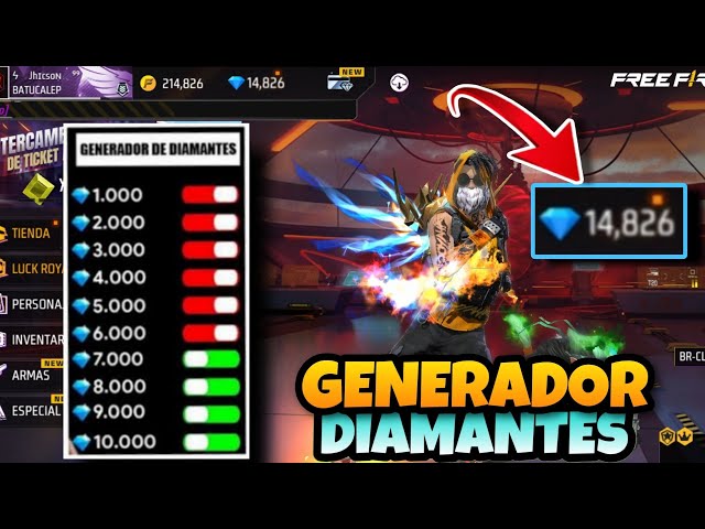 descubre si existen generadores de diamantes en free fire mitos y realidades