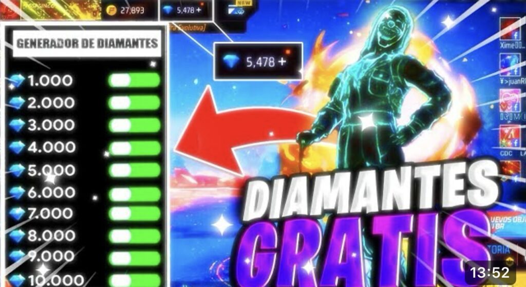 existen generadores de diamantes para free fire descubre la verdad