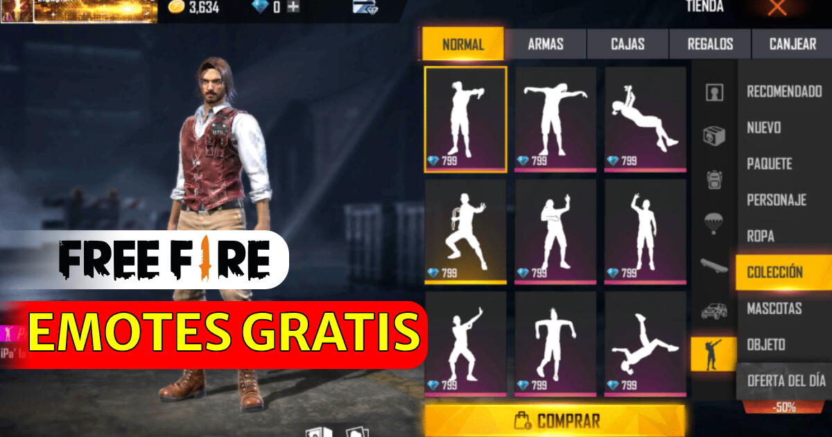 guia definitiva para conseguir emotes en free fire cual es la forma mas eficaz